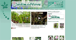 Desktop Screenshot of jardimdeflores.com.br