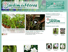 Tablet Screenshot of jardimdeflores.com.br